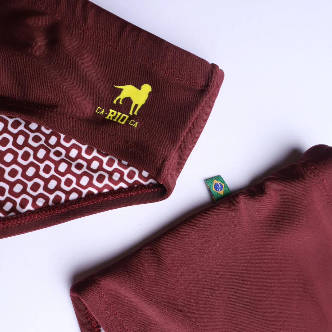 Barolo burgundy solids  Men's Swimming Sunga - Beachwear for Men - Image 11