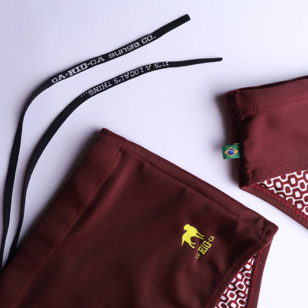 Barolo burgundy solids  Men's Swimming Sunga - Beachwear for Men - Image 14