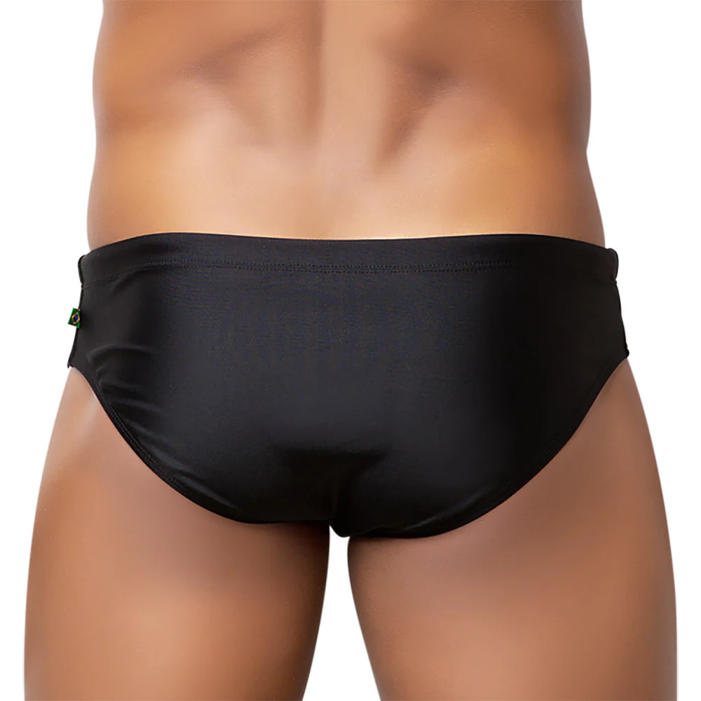 Brief Cut Solids Sunga - Male Bathing Suit - Image 6