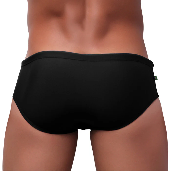 Low Rise Solids Cut Sunga - Male Bathing Suit - Image 8