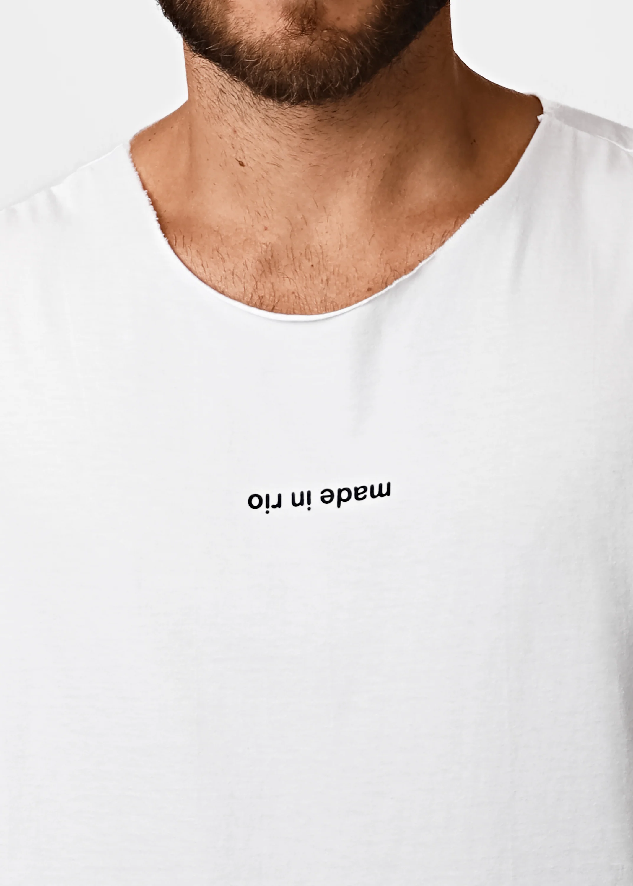 made in rio (flip) - Men's Cotton Sleeveless T-Shirt - Image 4