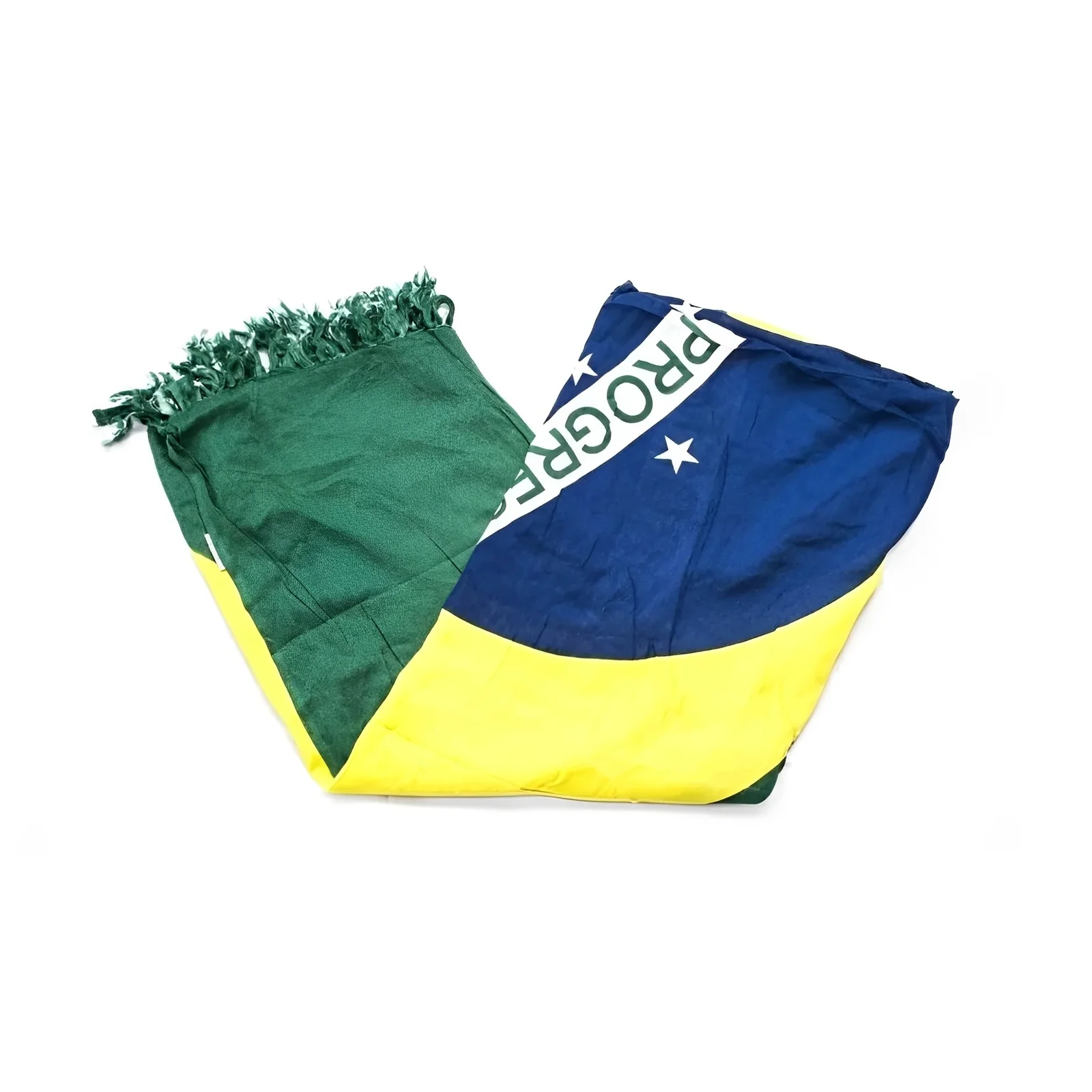 BRAZILIAN FLAG CANGA - Green, Yellow, Blue And White - Brazilian Beach Towel (Sarong/Pareo) - Image 3