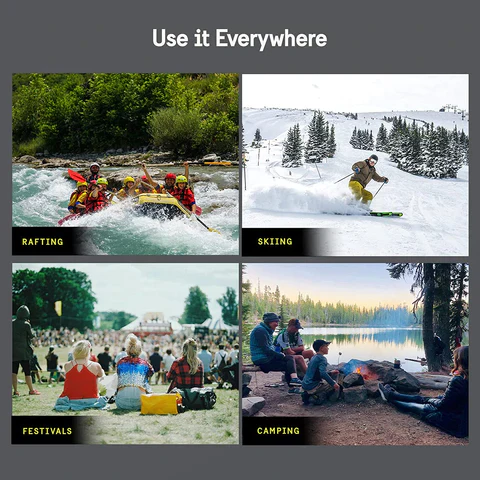 Pelican Marine Waterproof Floating Pouch (Black / Yellow) - CLEARANCE / FINAL SALES - Image 4