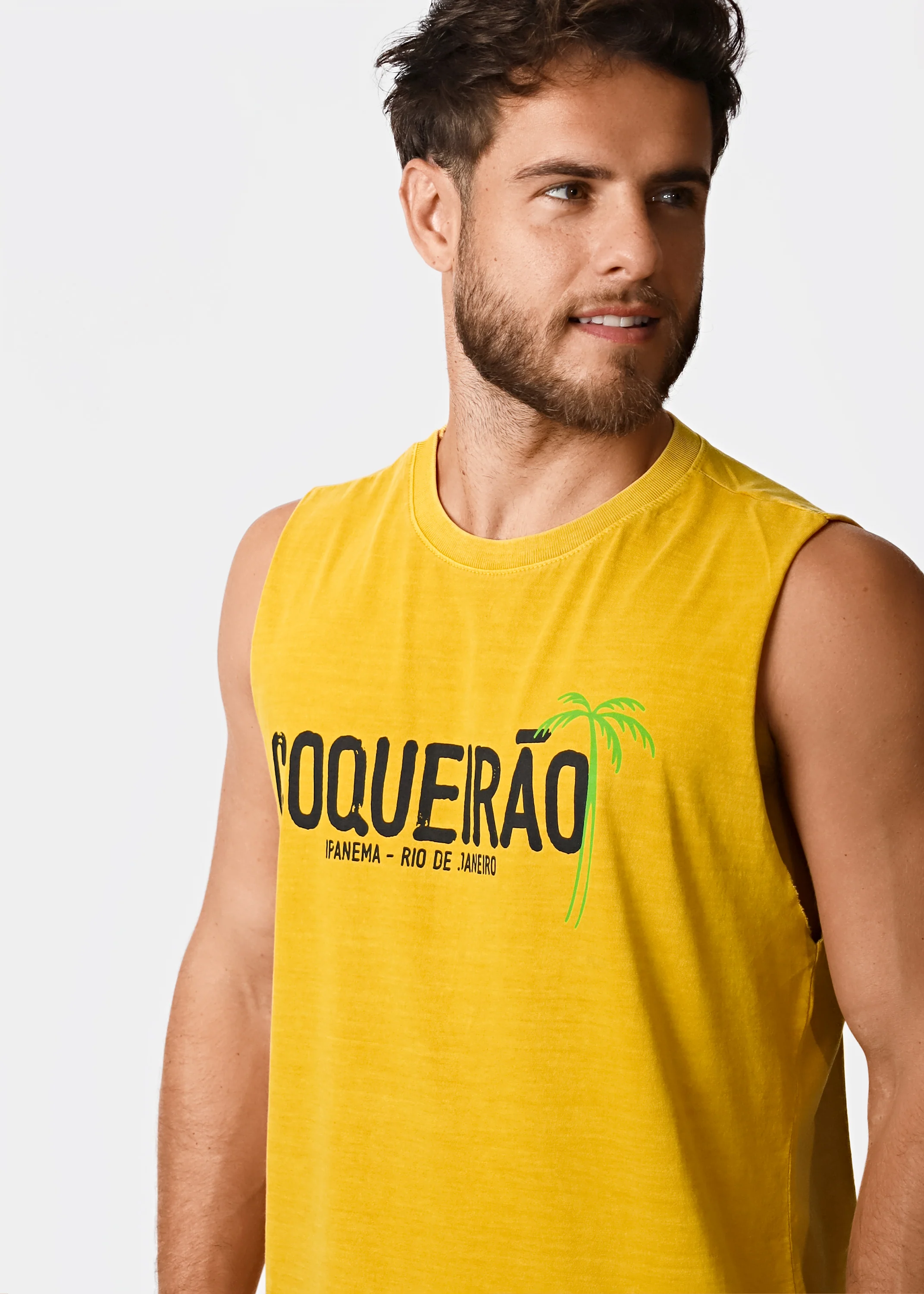 COQUEIRÃO - Men's Sleeveless T-Shirt - Image 3