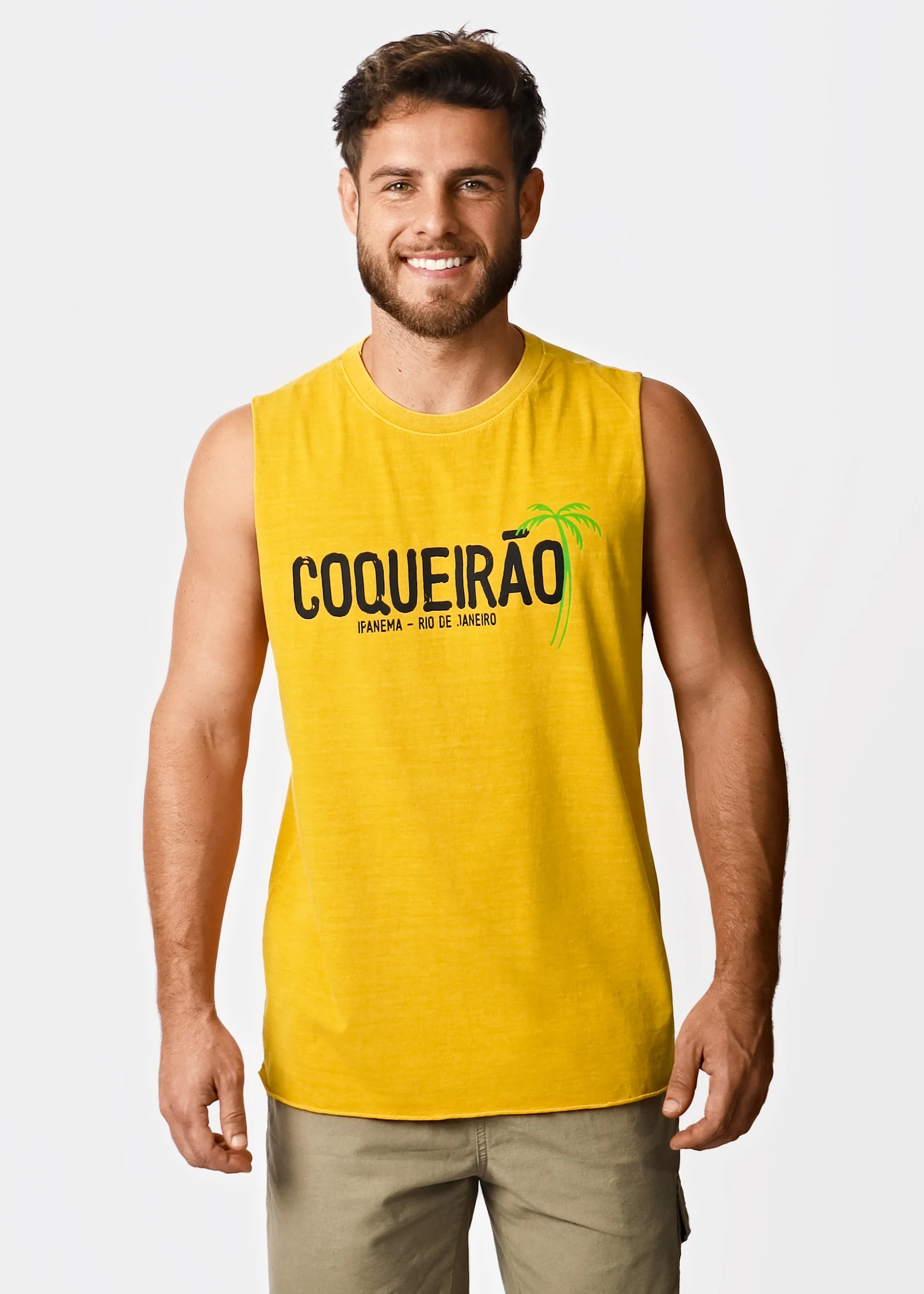 COQUEIRÃO - Men's Sleeveless T-Shirt - Image 4