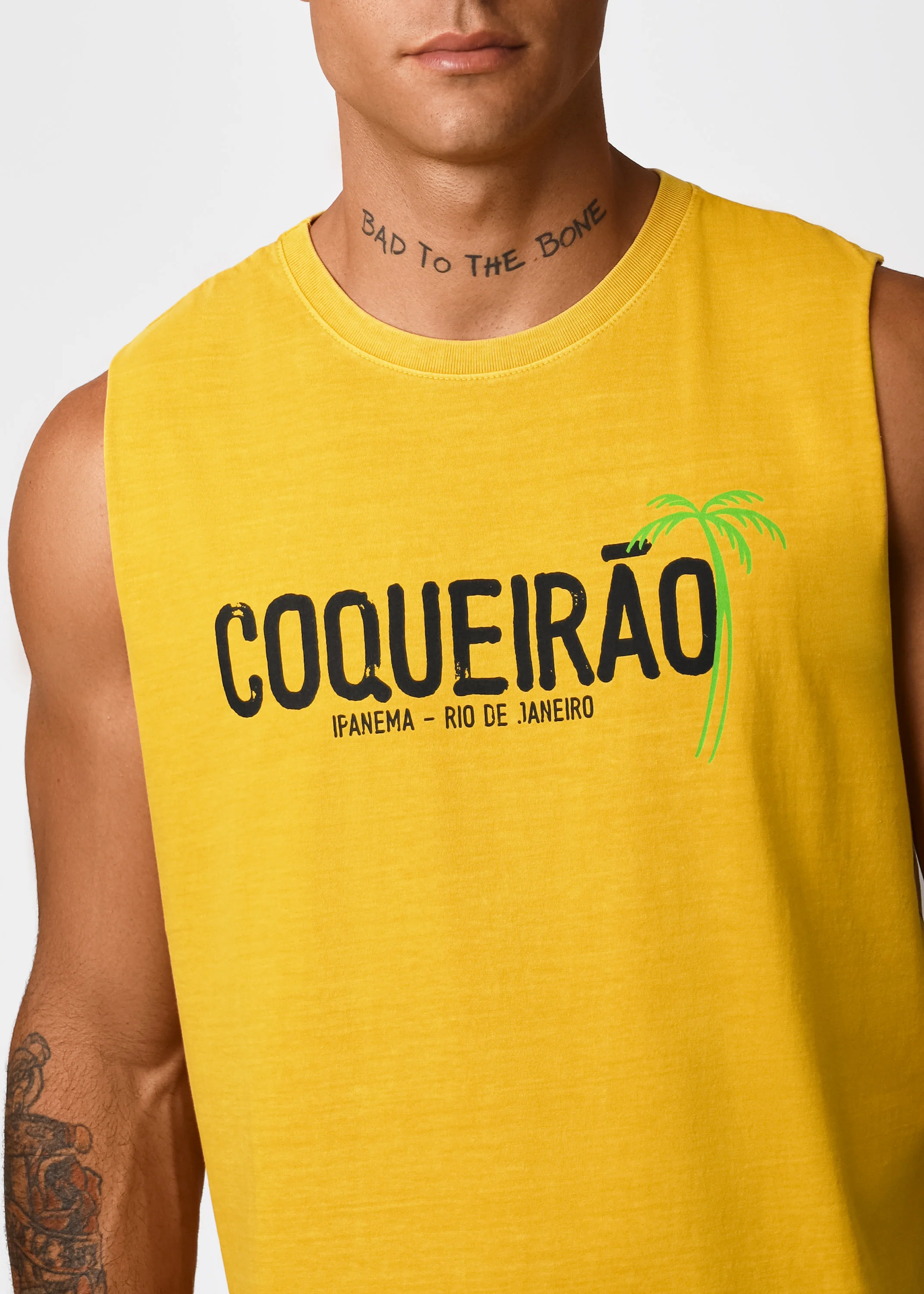COQUEIRÃO - Men's Sleeveless T-Shirt - Image 8