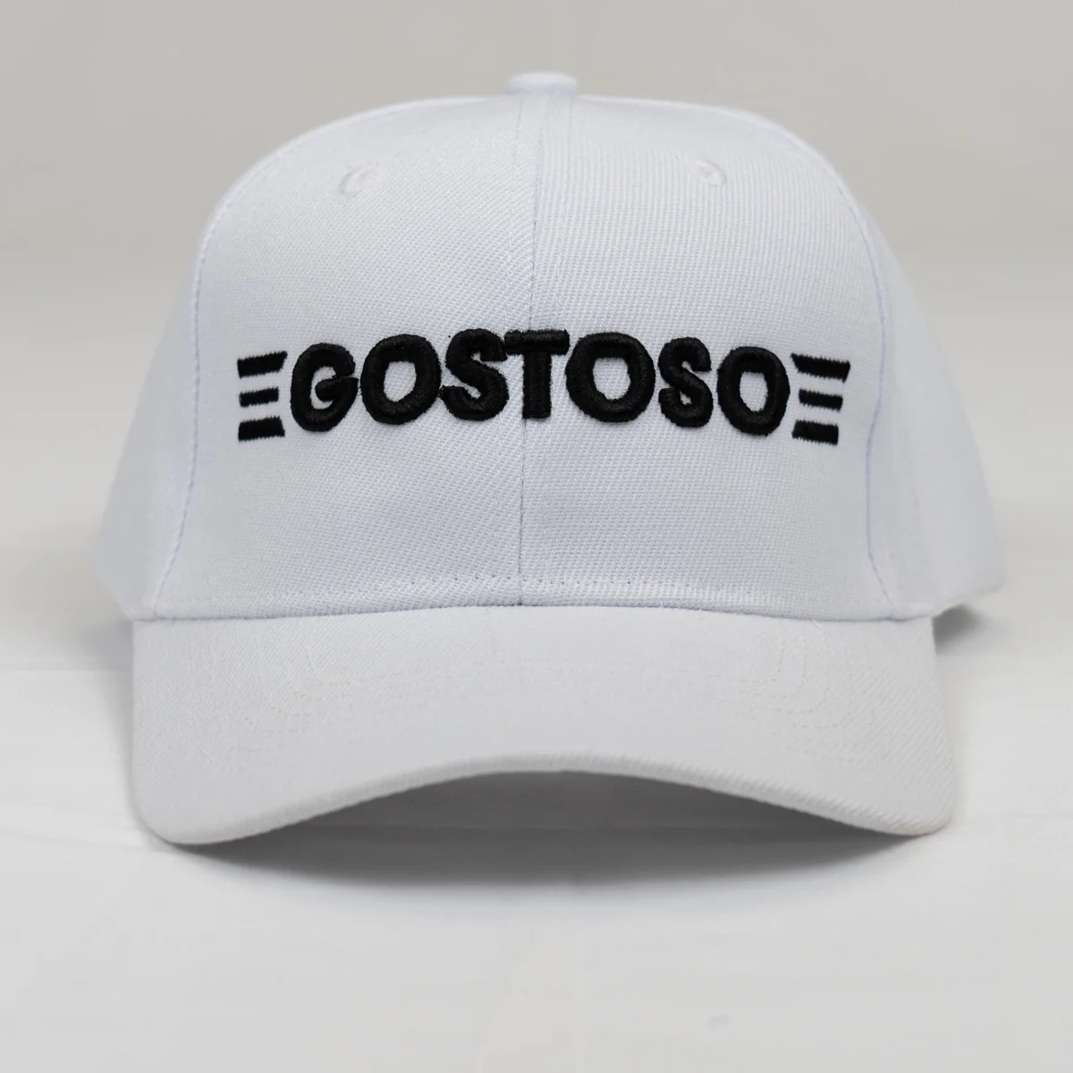 New 3D Puff Gostoso Stripes Logo Embroidered Baseball Hat - Image 4