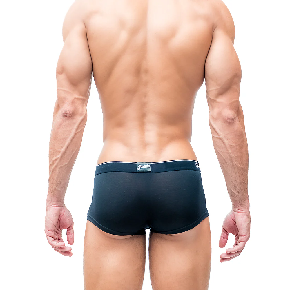 Gostoso Underwear - Solid Boxer Brief Black Underwear - Image 3