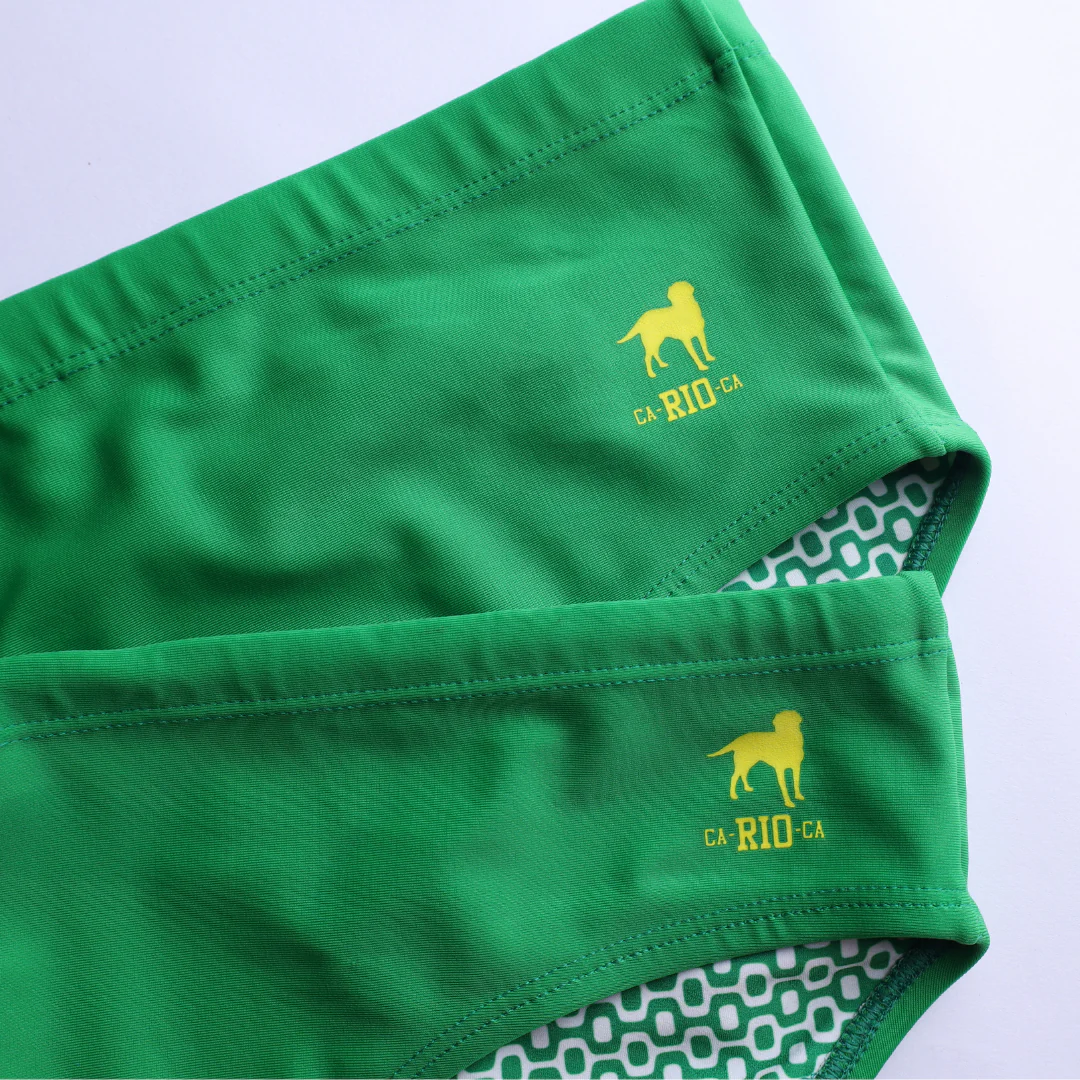 Hortelã Green solid Men's Swimming Sunga - Beachwear for Men - Image 10