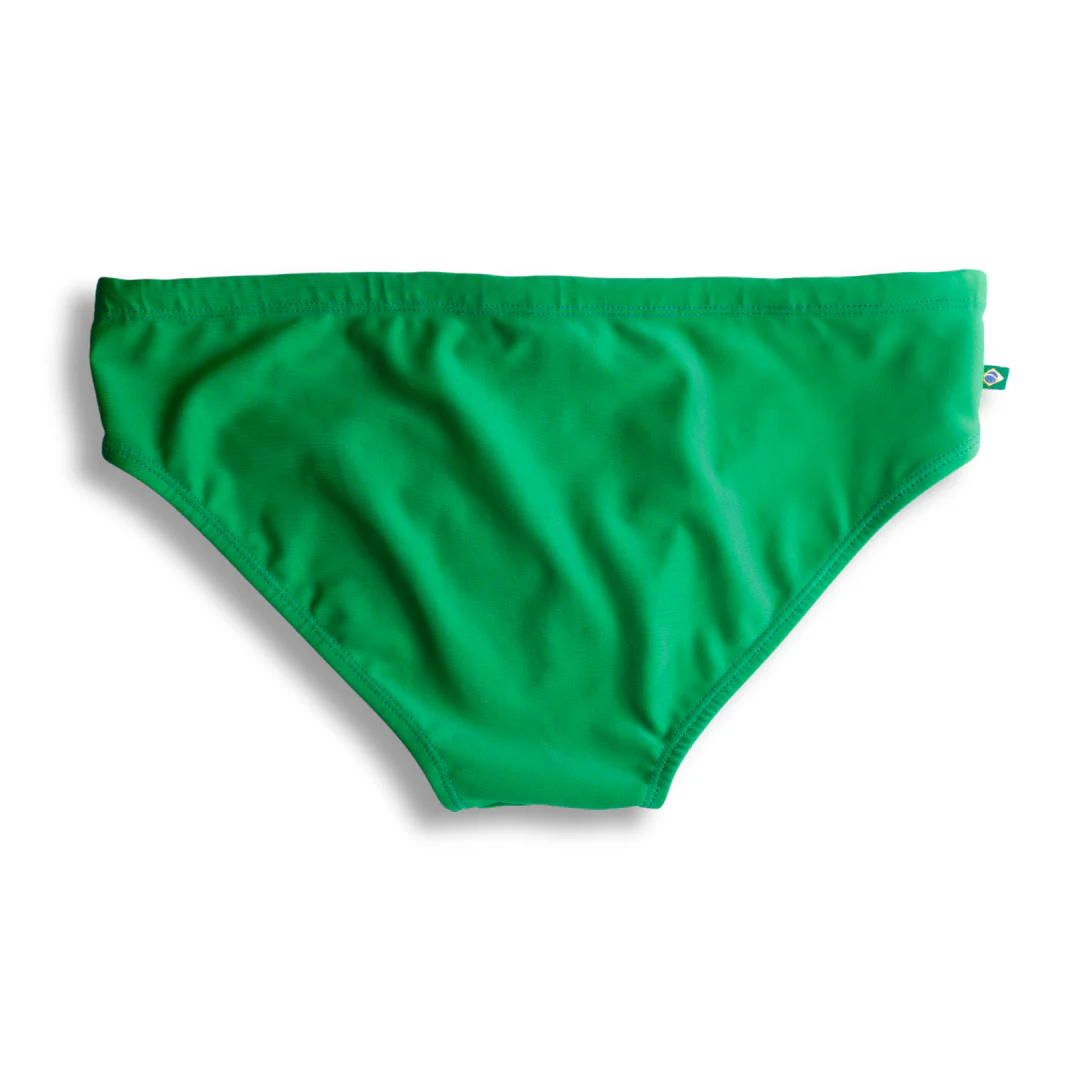 Hortelã Green solid Men's Swimming Sunga - Beachwear for Men - Image 11