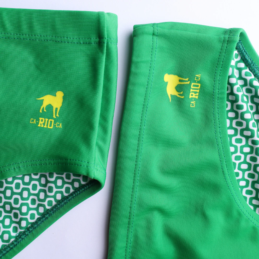 Hortelã Green solid Men's Swimming Sunga - Beachwear for Men - Image 8