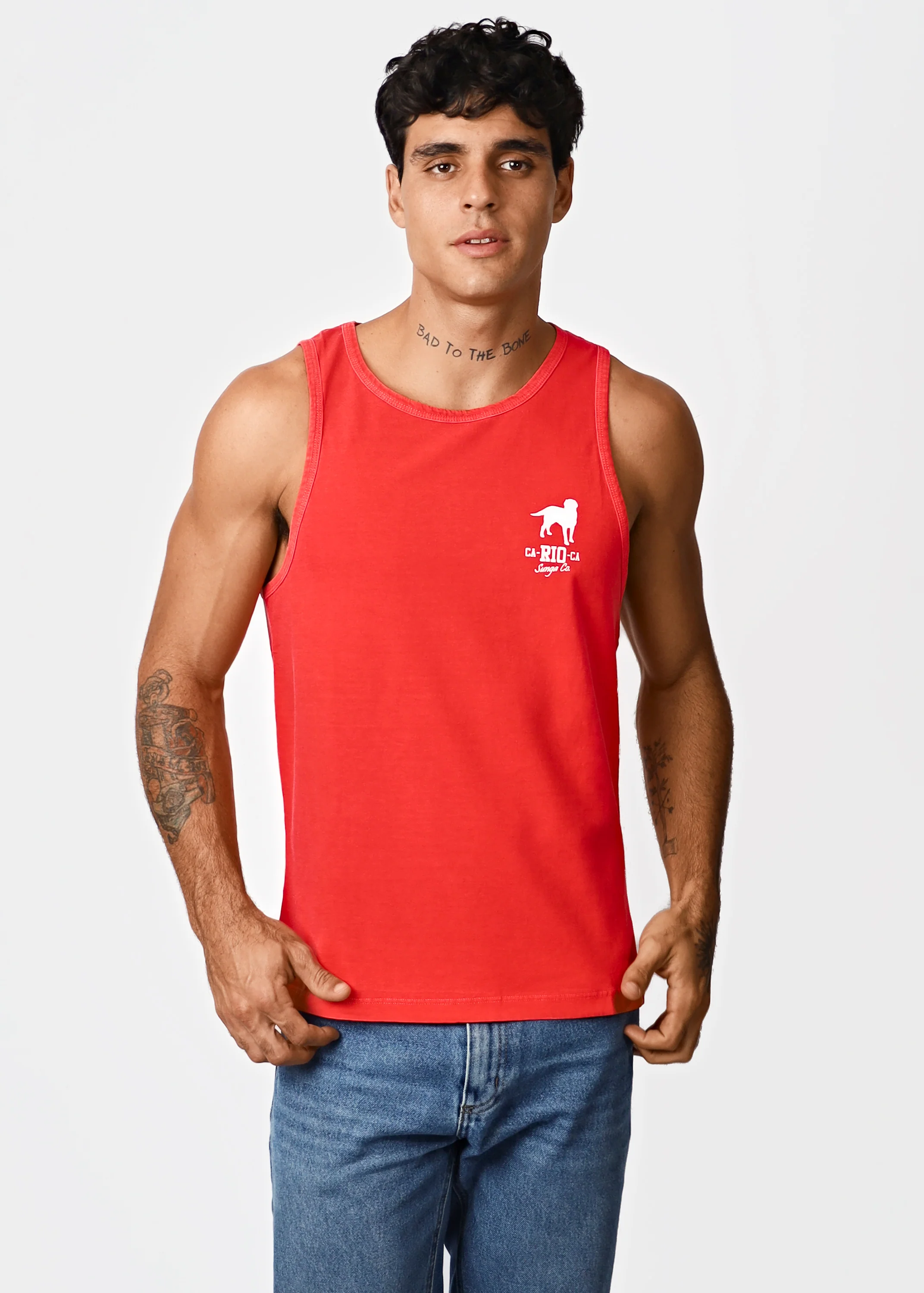 LOGOTIPO RED Tank  - Men's tank top - Image 4