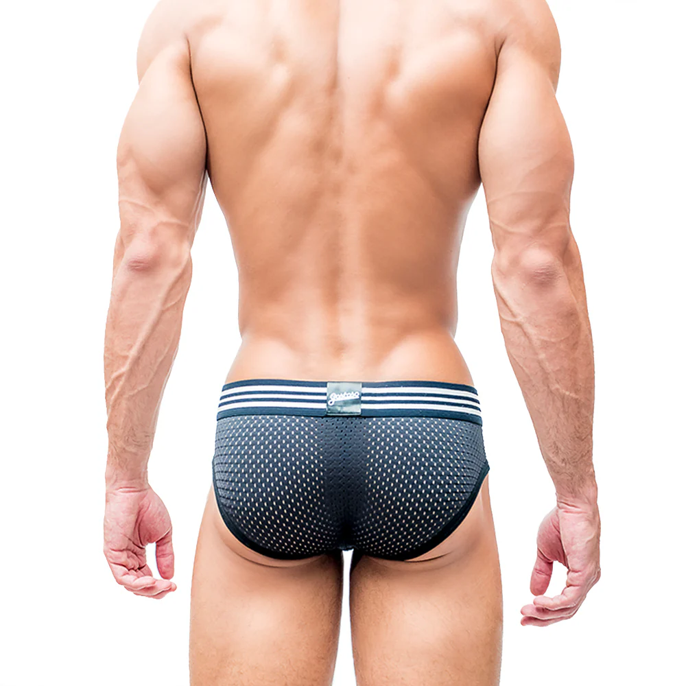Gostoso Underwear - Mesh Brief Black Underwear - Image 3