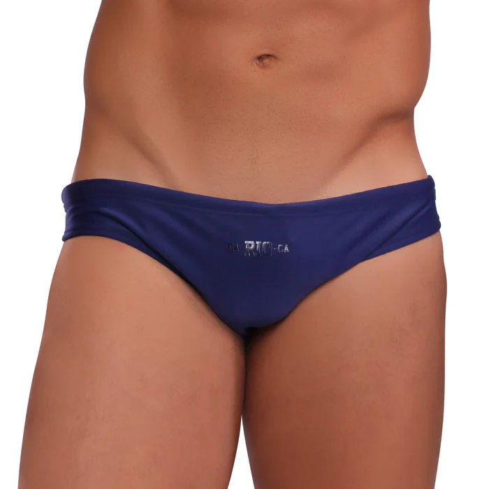 Bikini Cut Solids Colors Sunga - Male Bathing Suit - Image 5
