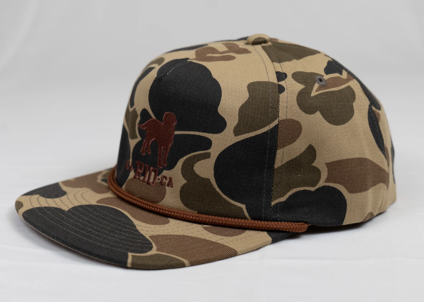 OLD SCHOOL CAMO UNSTRUCTURED ROPE HAT - CLEARANCE / FINAL SALES - Image 4