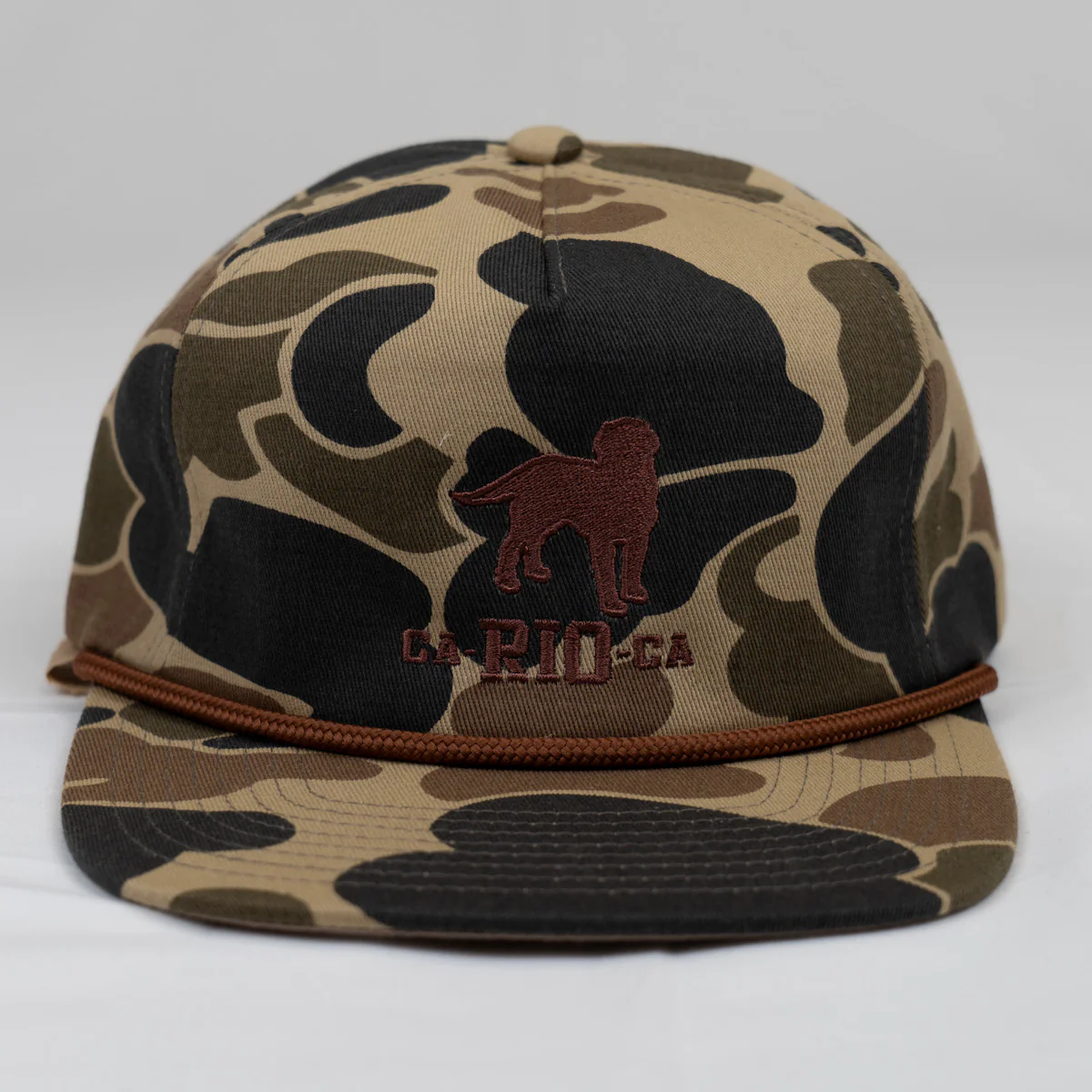 OLD SCHOOL CAMO UNSTRUCTURED ROPE HAT - CLEARANCE / FINAL SALES - Image 5