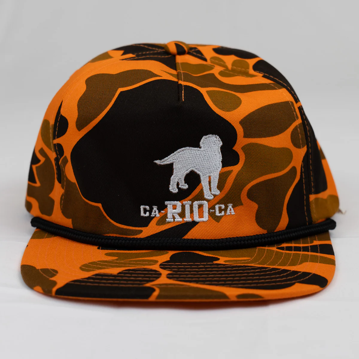 OLD SCHOOL CAMO UNSTRUCTURED ROPE HAT - CLEARANCE / FINAL SALES - Image 6