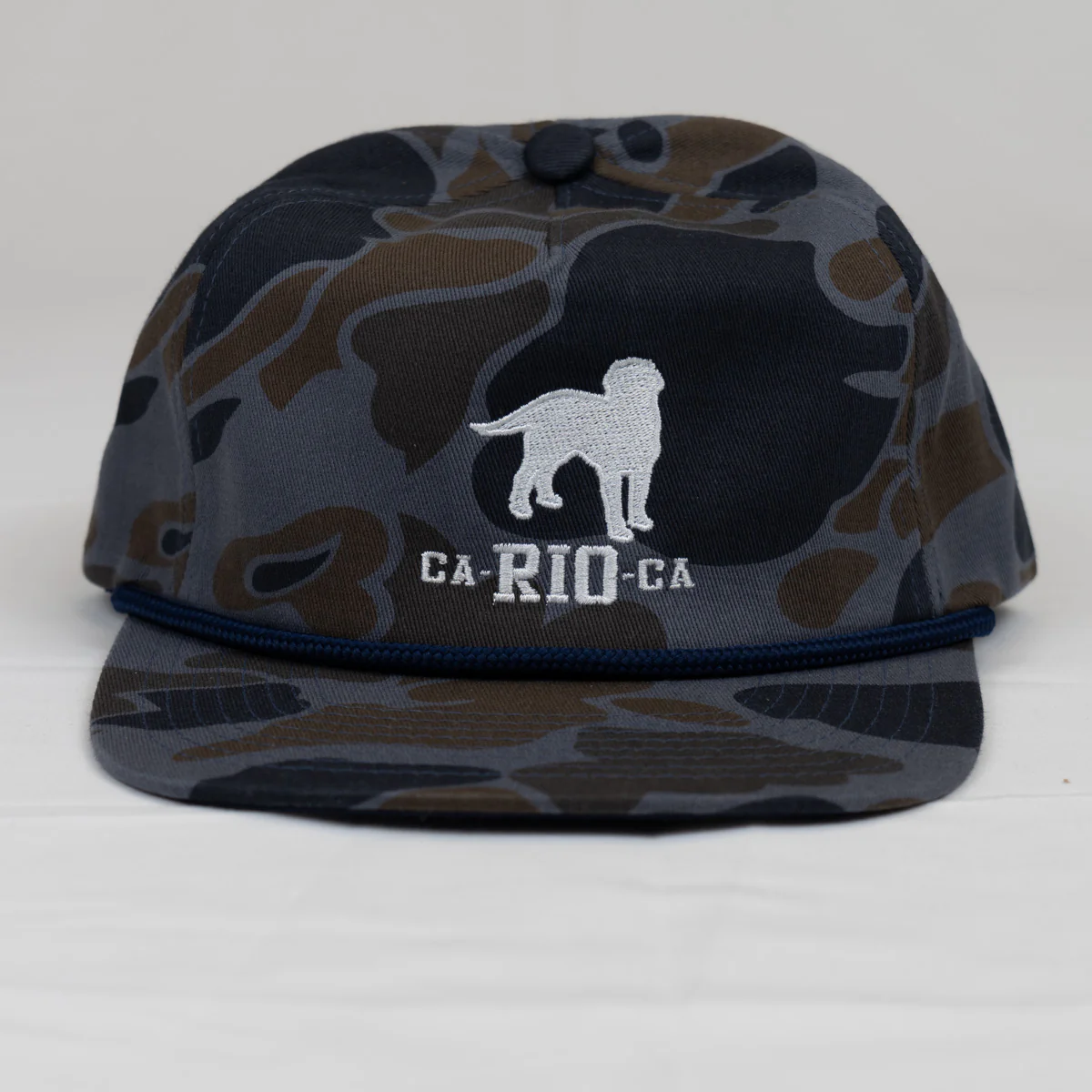 OLD SCHOOL CAMO UNSTRUCTURED ROPE HAT - CLEARANCE / FINAL SALES - Image 7
