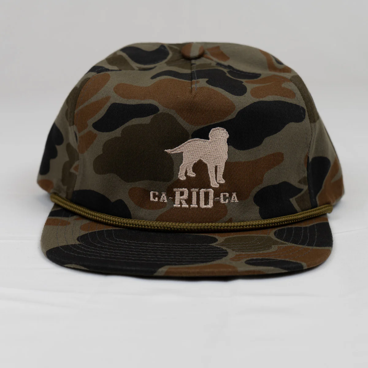 OLD SCHOOL CAMO UNSTRUCTURED ROPE HAT - CLEARANCE / FINAL SALES - Image 8