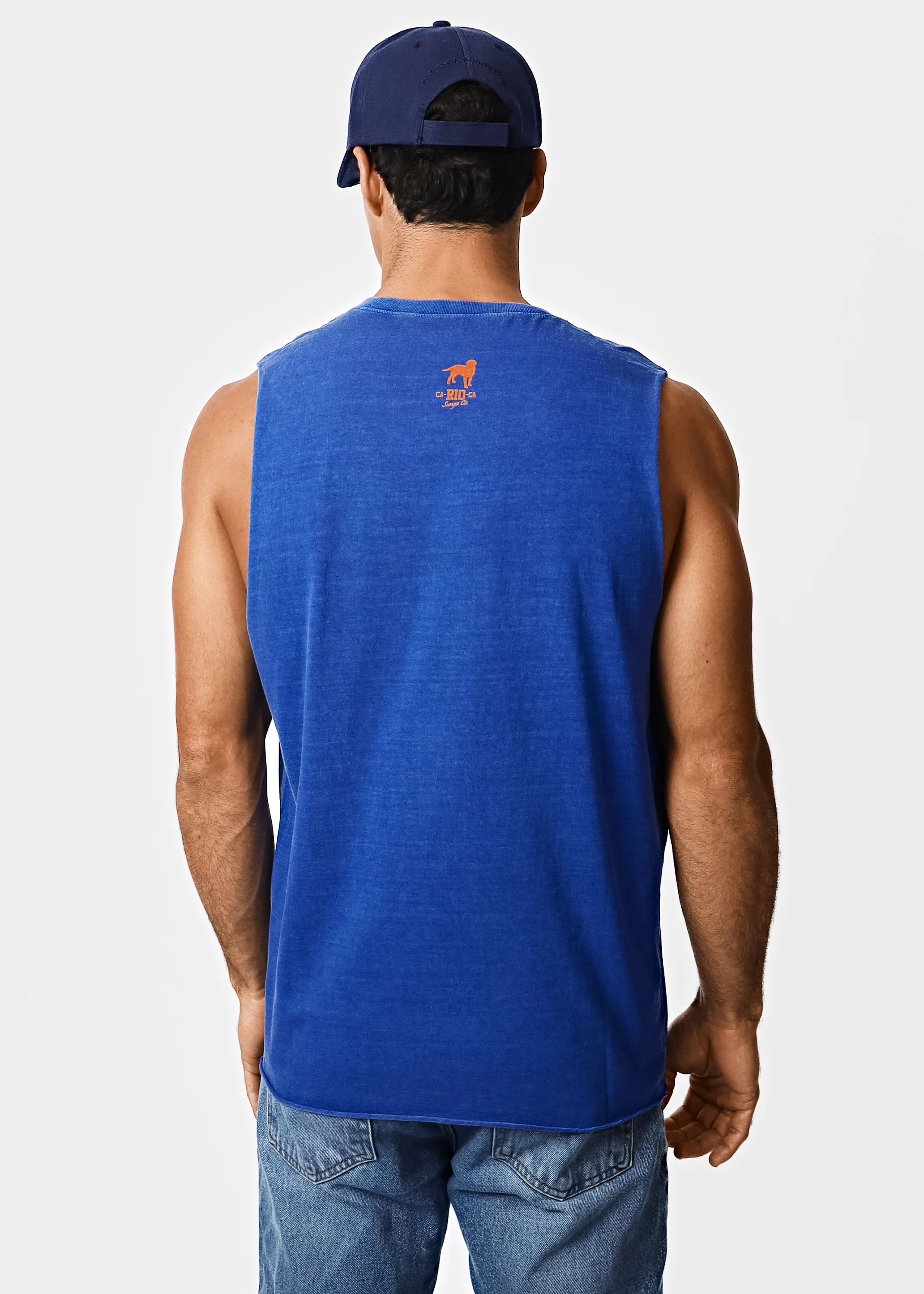 PRAIA DO ABRICO 🏝️ RIO FAMOUS NUDE BEACH - Men's Sleeveless T-Shirt - Image 3