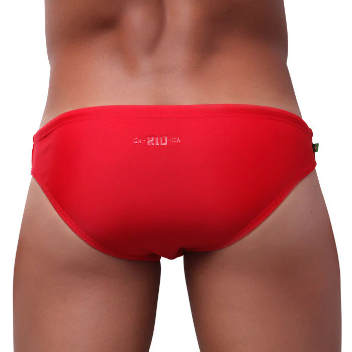 Bikini Cut Solids Colors Sunga - Male Bathing Suit - Image 10