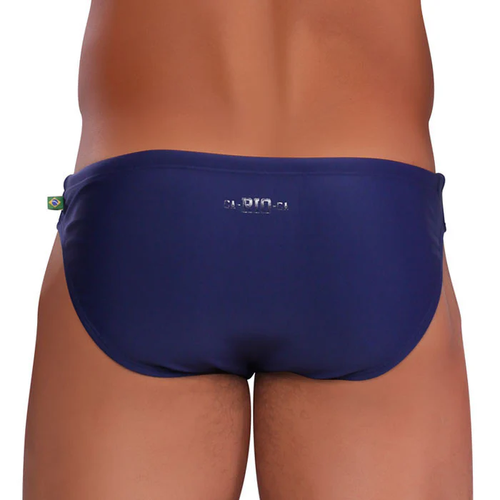 Bikini Cut Solids Colors Sunga - Male Bathing Suit - Image 7