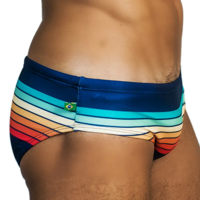 Sunset Sunga  - Men's Designer Swimwear - Image 3