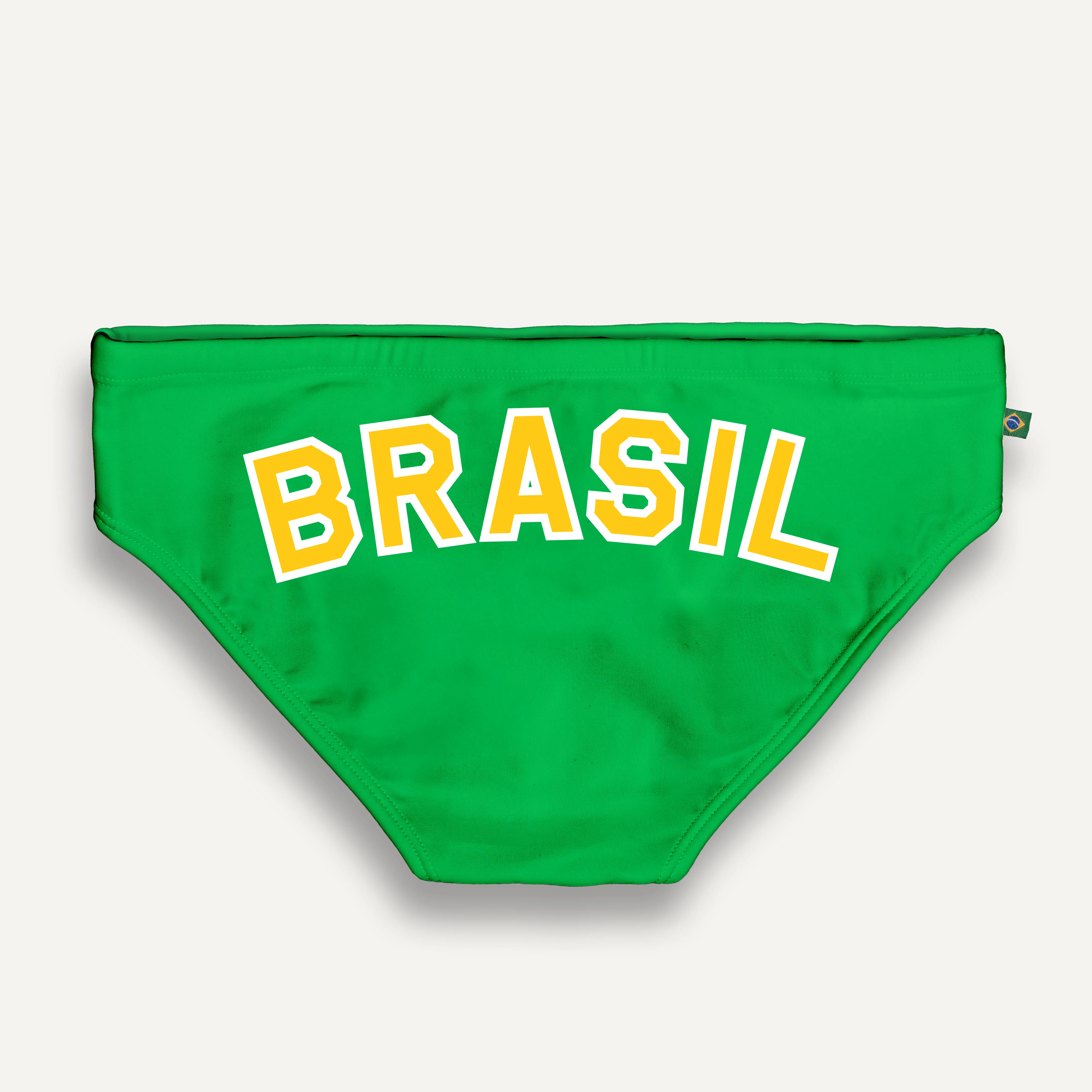 TEAM BRASIL FLAG SUNGA - Men's Designer Swimwear - Men's Brazilian Sunga - Image 7