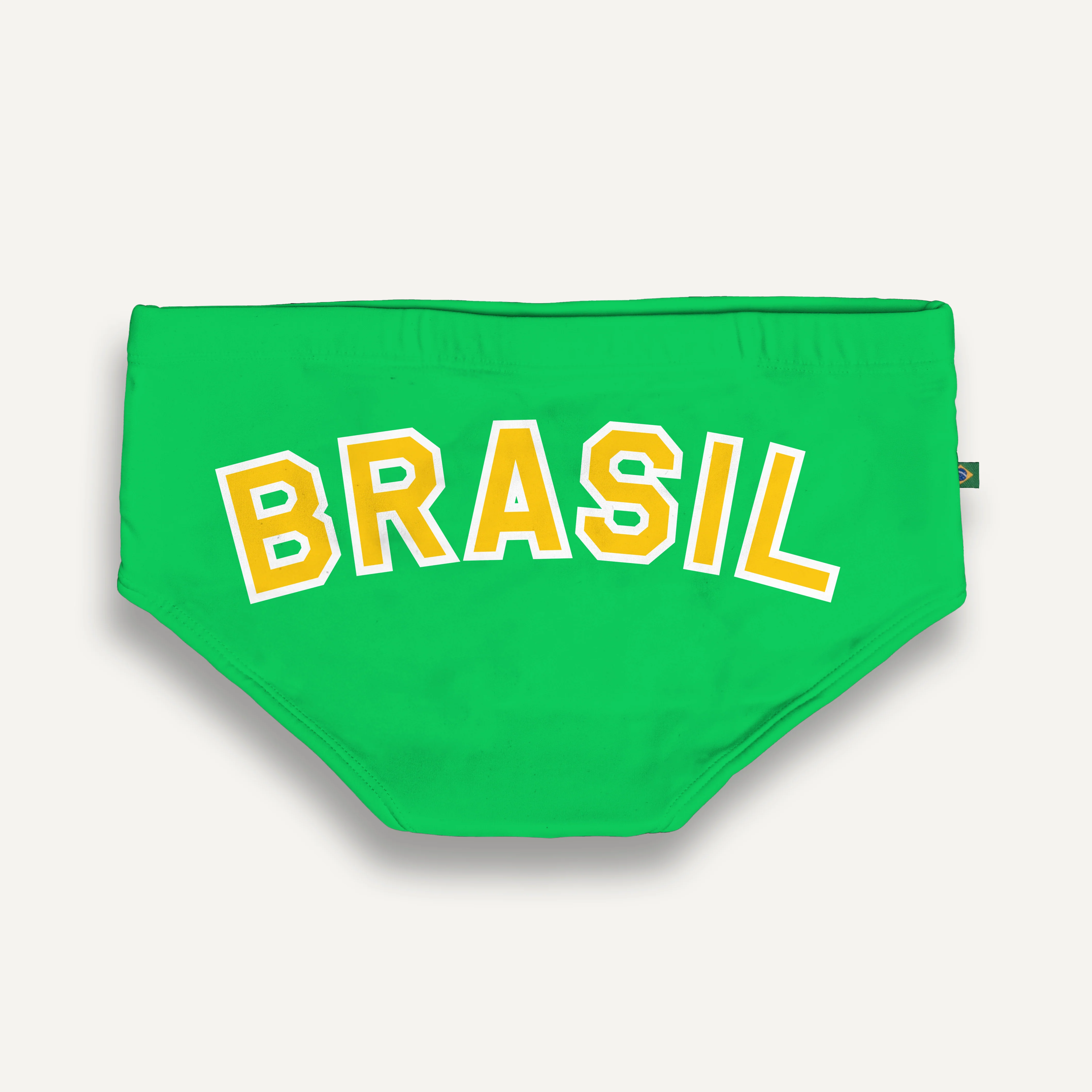 TEAM BRASIL FLAG SUNGA - Men's Designer Swimwear - Men's Brazilian Sunga - Image 8